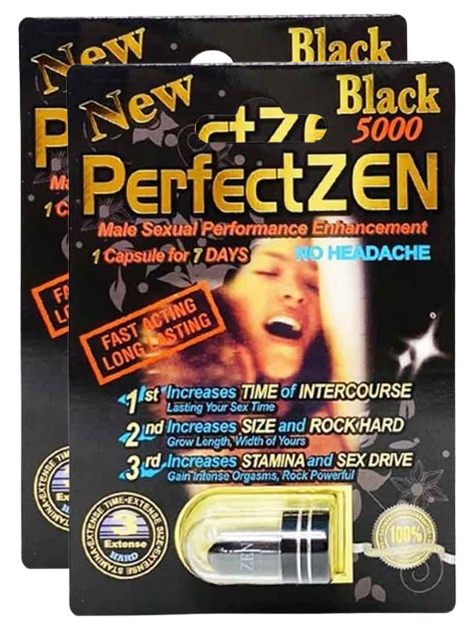 PerfectZen Black 5000 Sexual Enhancement Pill
