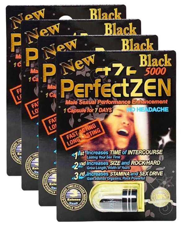 PerfectZen Black 5000 Sexual Enhancement Pill