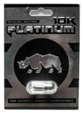 Platinum Rhino 24K Male Enhancement Silver Pill