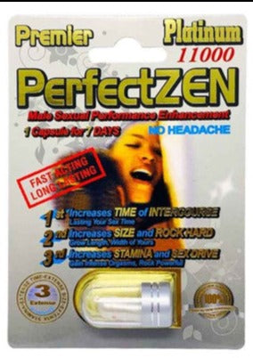 PerfectZEN Platinum 11000 Sexual Enhancement Pill