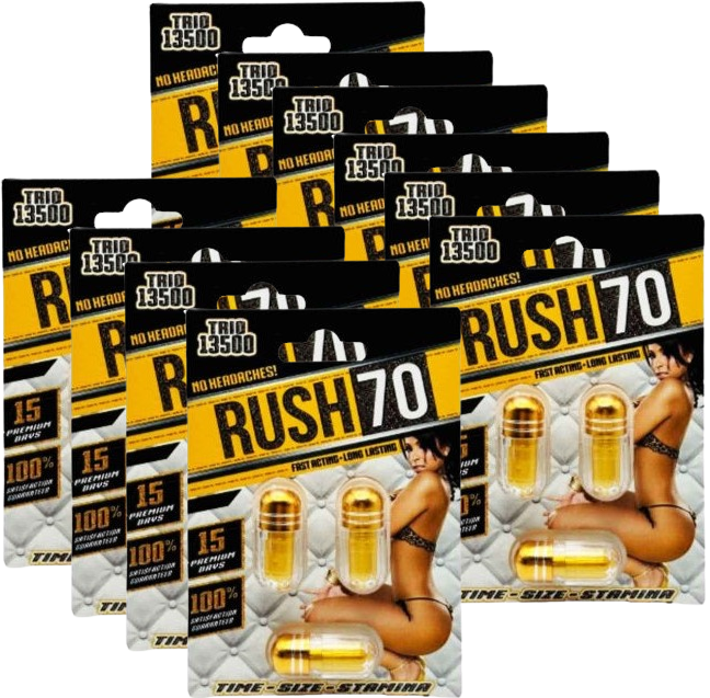 Rush 70 Trio 13500 Male Sexual Enhancer Pill
