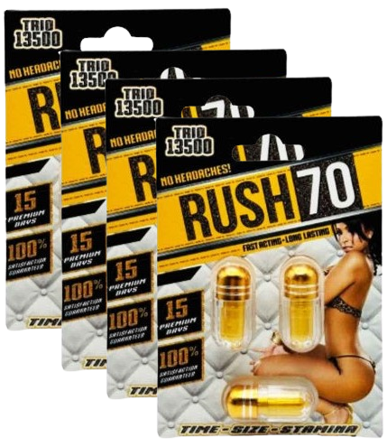 Rush 70 Trio 13500 Male Sexual Enhancer Pill