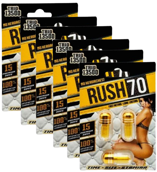 Rush 70 Trio 13500 Male Sexual Enhancer Pill
