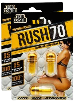 Rush 70 Trio 13500 Male Sexual Enhancer Pill