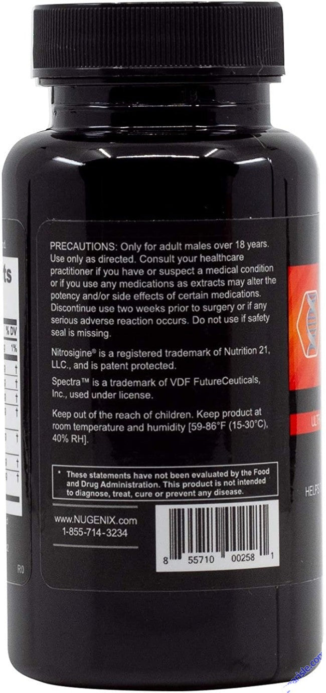 Nugenix Sexual Vitality Booster For Men 63 Capsule