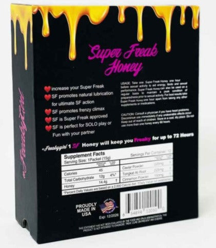 Super Freak Gummy For Her Sensual Enhancement 2 Gummies Pack