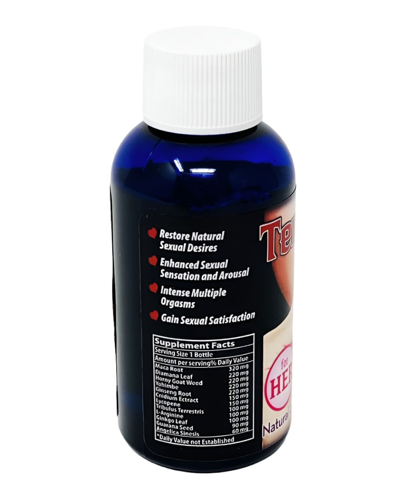 Temptation Shot 1950 Shot For Her Libido Natural Enhancement 2oz Liquid