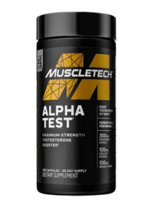 MuscleTech Alpha Test Men Testosterone Booster 120 Pills