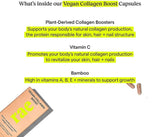 Rae Vegan Collagen Boost Women Supplement Gluten Free 30 Capsules