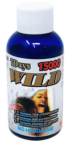 Wild Shot 15000 Sexual Enhancement 2oz Bottle