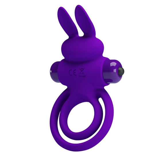 Pretty Love Vibrant Penis Ring III - Purple
