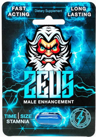 Zeus 1800mg Strongest Male Sexual Enhancement Pill
