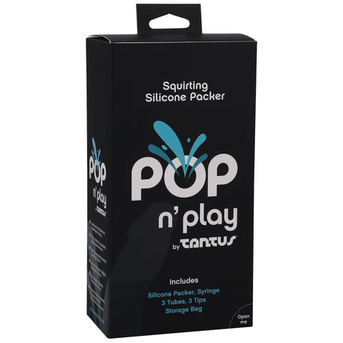 Pop N Play By Tantus Squirting Packer Espresso