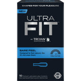 Trojan Ultra Fit Bare Feel Condoms 10Pk