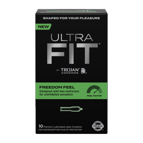 Trojan Ultra Fit Freedom Feel Condoms 10Pk