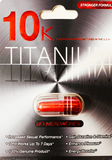 10K Titanium Stronger Formula Male Enhancement Red Pill