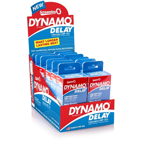 Dynamo Delay Spray 12 Pack In Pop Box 12 Ct Display