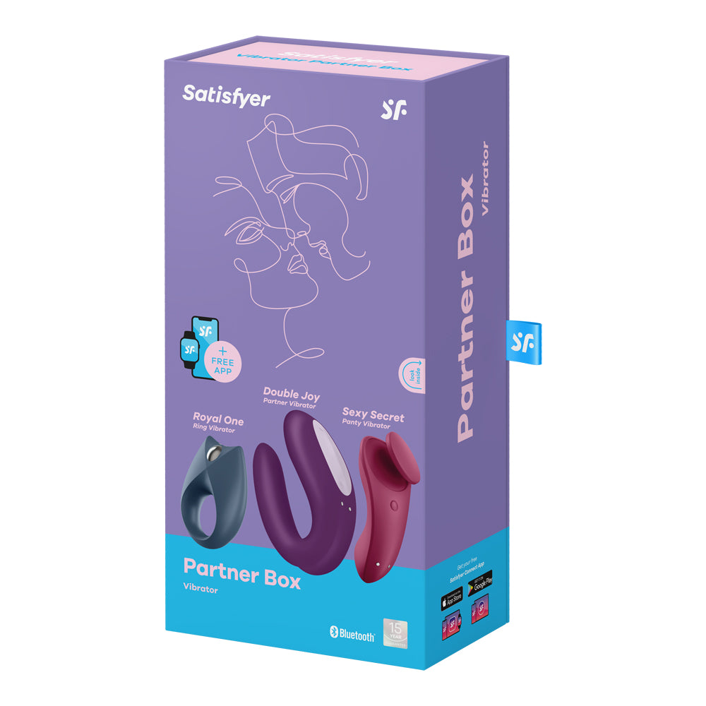 Partner Box 3 Sexy Secret, Double Joy Violet + Royal One