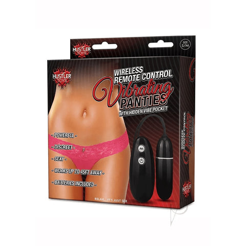 Wireless Remote Control Vibrating Panties M/L Pink