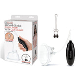 Rechargeable Pussy Pump With Clit Clip