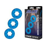 3-Pack Ribbed Rider Cock Ring Set