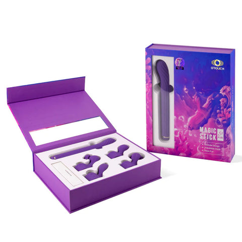 Magic Stick Multi Functioning Vibrator S1 Plus Purple