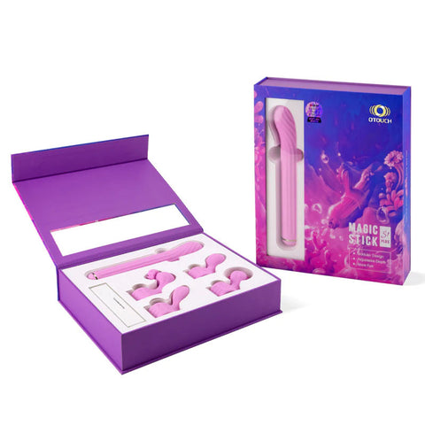 Magic Stick Multi Functioning Vibrator S1 Plus Pink