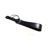 Leather Folded Paddle Blk