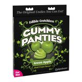 Edible Crotchless Gummy Panties Apple