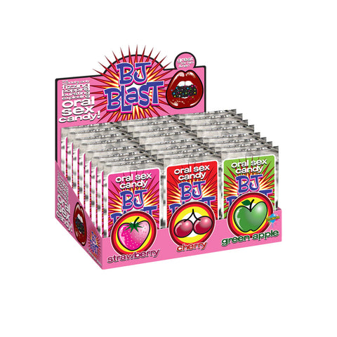 BJ Blast Strawberry, Cherry, and Green Apple (36/Display)