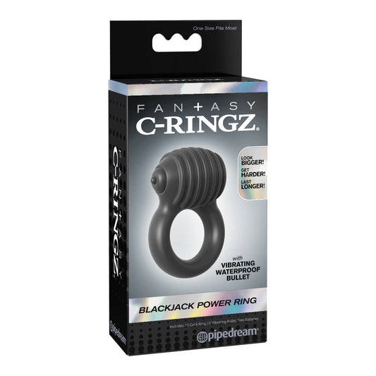 Fantasy C-Ringz Blackjack Power Ring Black