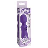 Omg! Wands -Enjoy Rechargeable Vibrating Wand Purple