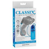 Classix Dual Vibrating Head Teaser Blue/Clear