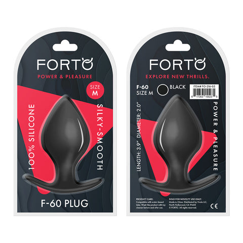 Forto Spade Plug Medium Black
