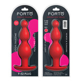Forto Cone Beads Red