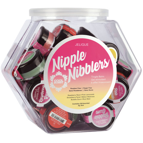 Nipple Nibblers Tingle Balm 3G Jar 36Ct Bowl