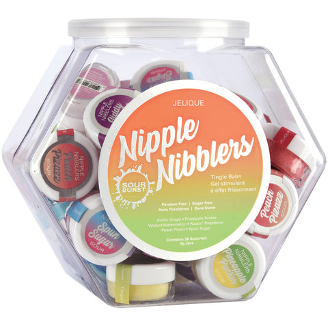 Nipple Nibbler Sour Tingle Balm Assorted 36Ct