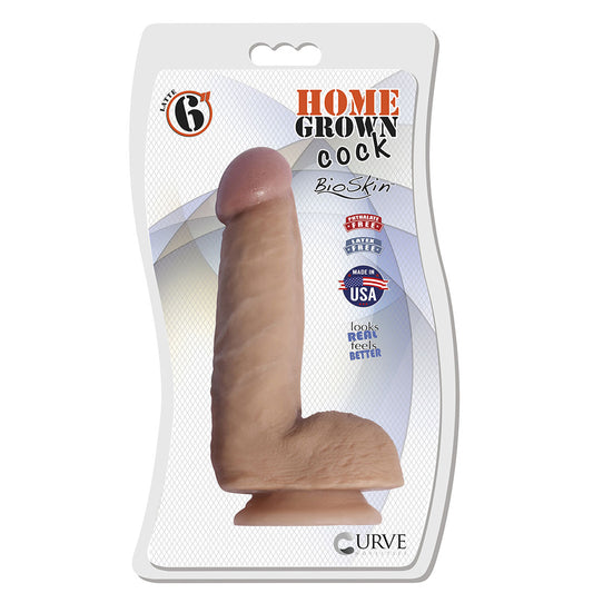 Home Grown Cock 6 inch Latte