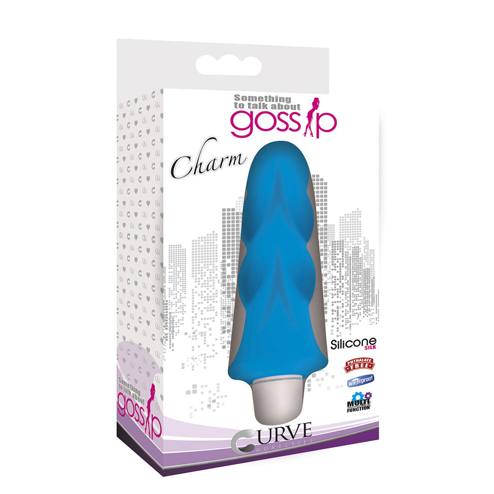 Gossip Charm - Azure