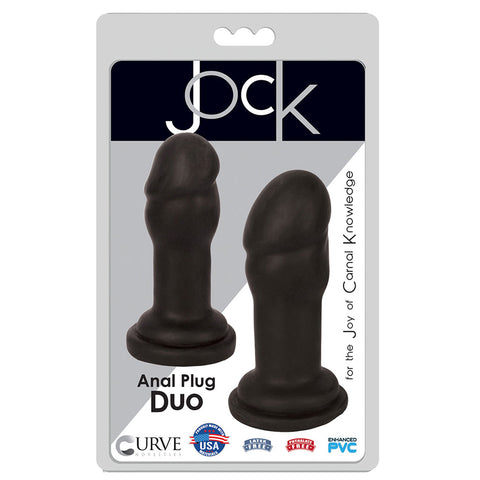 Jock Anal Plug Duo Midnight