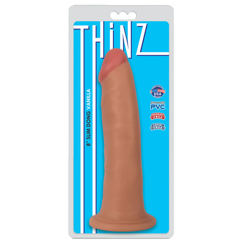 Thinz 8 Inch Slim Dong Vanilla