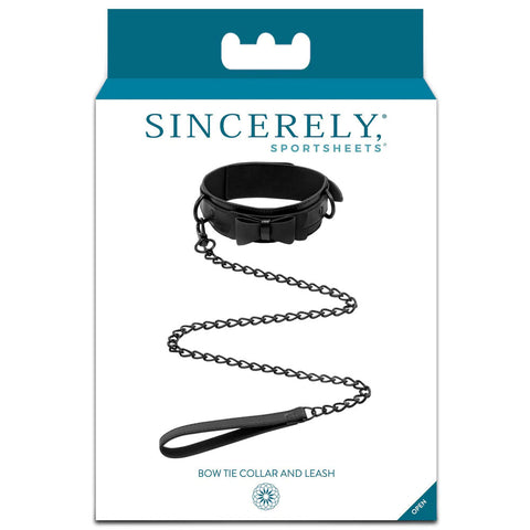 Sincereley Bow Tie Collar Leash