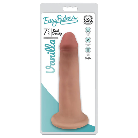 Easy Riders 7 Inch Slim Bioskin Dong Vanilla