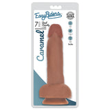 Easy Riders 7 Inch Slim Bioskin Dong With Balls Carmel