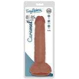 Easy Riders 8 Inch Slim Bioskin Dong With Balls Carmel