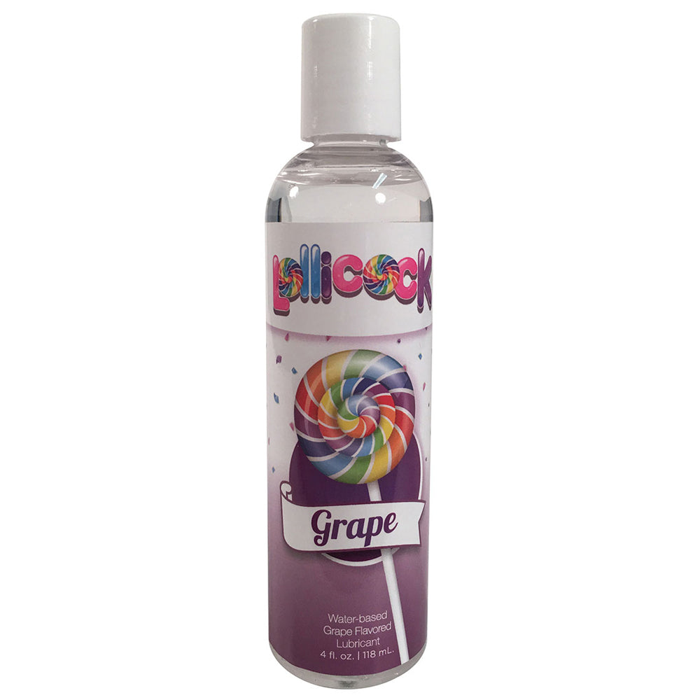 Lollicock Grape Flavored Lubricant 4 oz.