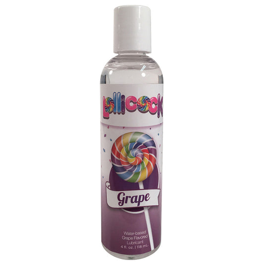 Lollicock Grape Flavored Lubricant 4 oz.