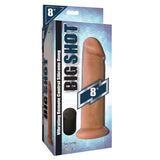 Big Shot 8 Inch No Balls Silicone Vibrating