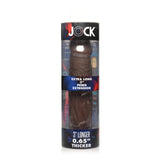 Jock Extra Long 3&quot; Penis Extension Sleeve Dark