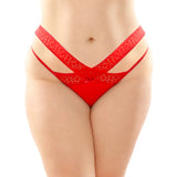 Daphne Brazilian-Cut Panty Red Queen Size